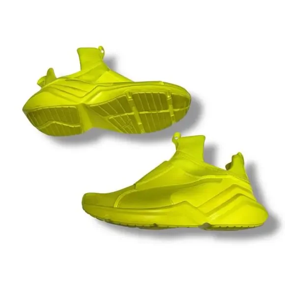 Puma x Rhianna Women’s Fierce 2 Yellow Glow Training Shoes Sneakers 9 - Picture 4 of 8